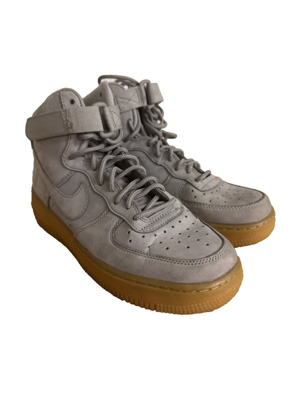 Nike Air Force 1 High Shoes Youth -  Size 6.5Y - Gray  - 922066-002 - LOOK